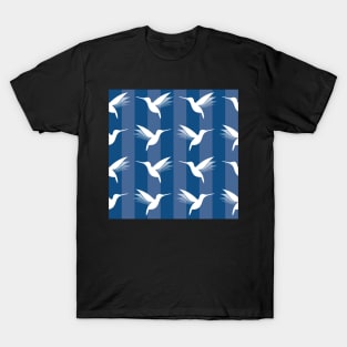 Hummingbirds classic blue stripes T-Shirt